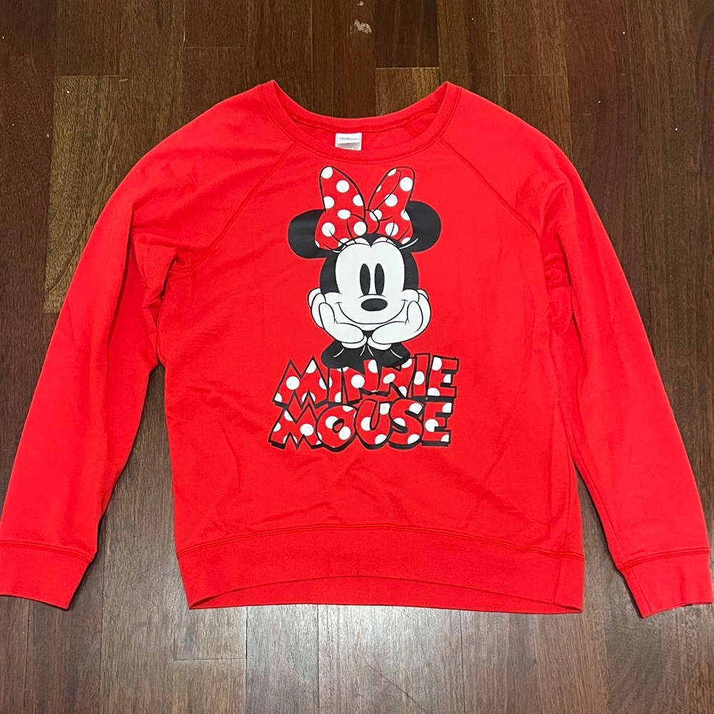 Disney Minnie Mouse Red Sweatshirt for Kids